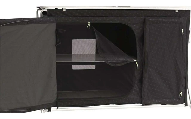 Mesa De Cocina Outwell Richmond Negra 4 Mesa De Cocina Outwell Richmond Negra - Imagen 2