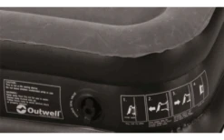 Outwell Excellet Colchón De Aire Individual 200 X 80 Cm Negro/gris