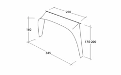 Outwell Tienda Salón Conexión Vehículo L